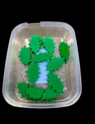 Fondánové lístečky 12ks