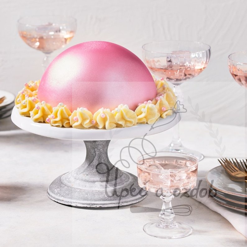 Metalická barva ve spreji Funcakes - Růžová