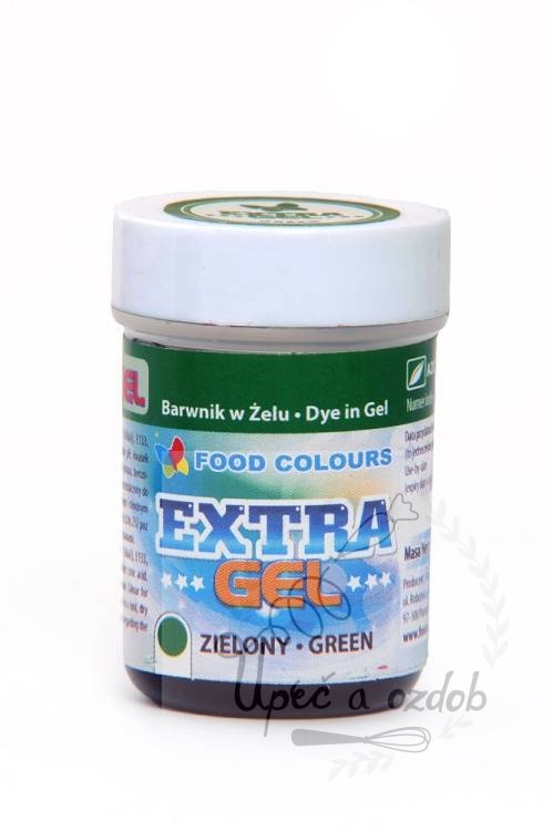 Food Colours gelová barva (Extra Green) extra zelená 35 g
