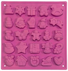 Forma silikonová Toro vánoční 25ks