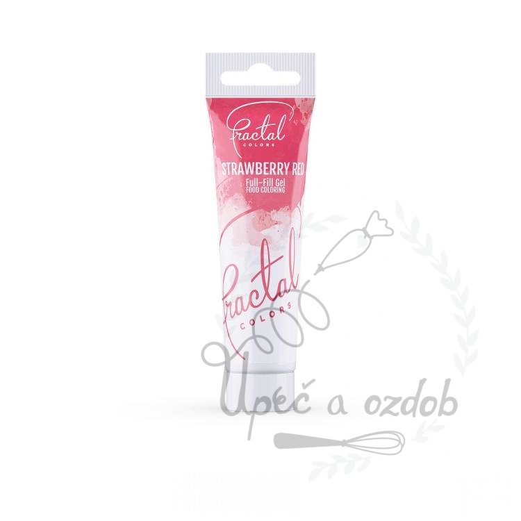 Gelová barva Fractal - Strawberry Red (30 g) Gelová barva Fractal - Strawberry Red (30 g)