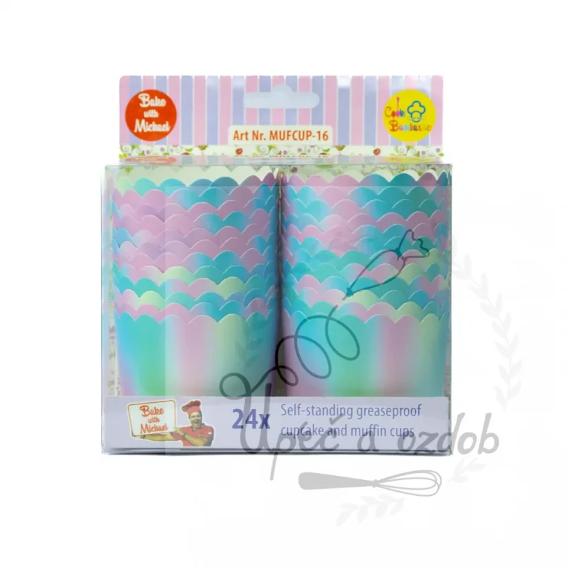 Košíčky na pečení muffinů a cupcakes z pevného kartonu