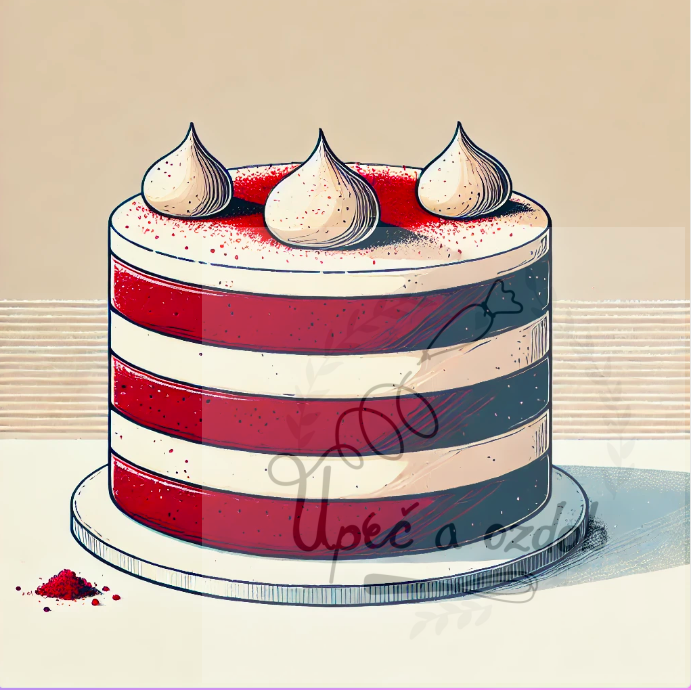 Sandra red velvet - Směs na Red velvet