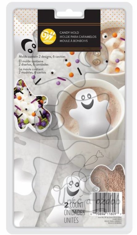 Forma na Choco Bombs ve tvaru ducha