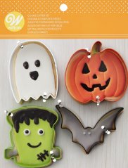 Vykrajovátka na Halloween barevná 4ks