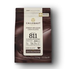 Callebaut 811 – hořká čokoláda 54,5 %