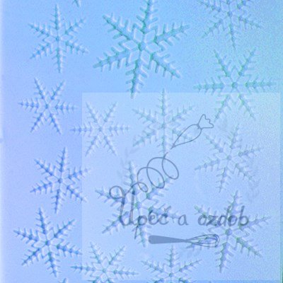 Strukturální podložka Snowflake (Sněhová vločka)