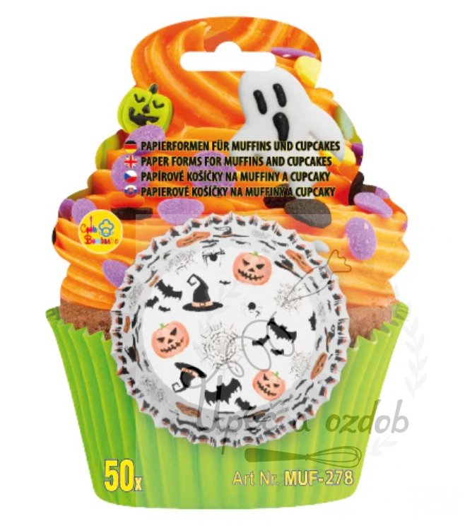 Formičky na muffiny a cupcakes - Děsivý Halloween Formičky na muffiny a cupcakes - Děsivý Halloween