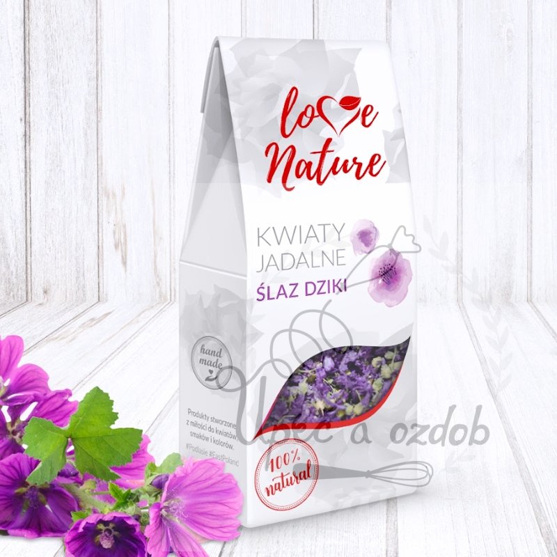 Jedlé květy - Sléz divoký 15g Jedlé květy - Sléz divoký 15g