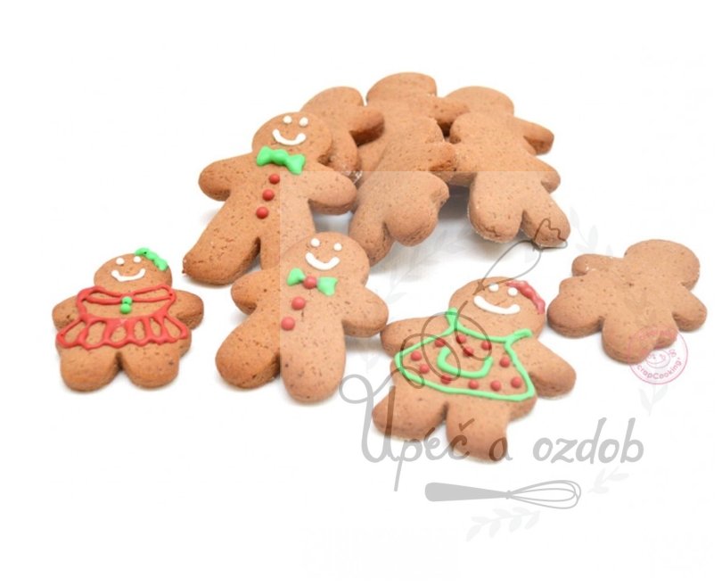 Vykrajovátek perníčková rodina - 4ks