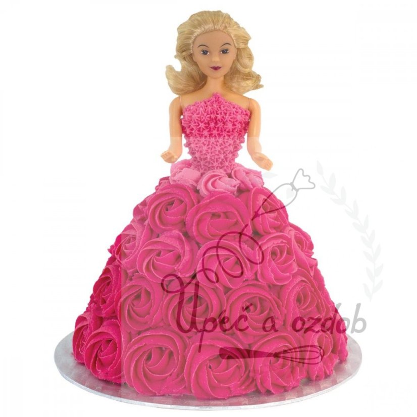 Dortová forma na šaty panenky velká