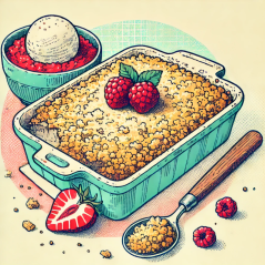 Bezlepková sušenková drť Crumble - Originál máslová