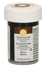 Gelová barvy Wilton - Hněda