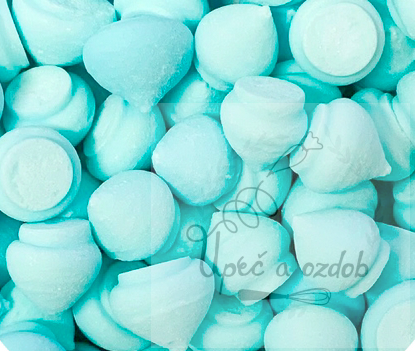 Cukrové pusinky - modré (40g)