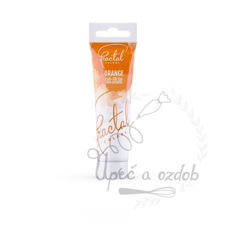 Gelová barva Fractal - Orange (30 g) Gelová barva Fractal - Orange (30 g)
