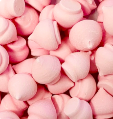 Cukrové pusinky - růžové (40g)