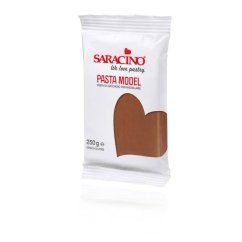Modelovací fondán na dort Saracino hnědý (250 g)
