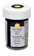 Gelová barvy Wilton - Černá