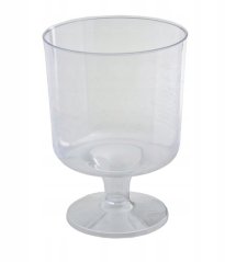 Elegantní plastový kelímek na nožičce - 200 ml