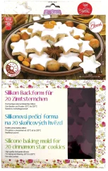 Silikonová forma na 20 hvězd