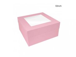 Dortová krabice růžová 30,5 x 30,5 x 15 cm