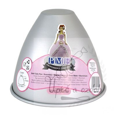 Dortová forma na šaty panenky velká