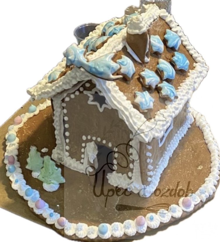 Vánoční perníková chaloupka - kreativní sada