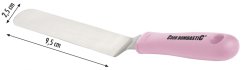 Nerez cukrářská špachtle s ohybem 22cm -9,5cm
