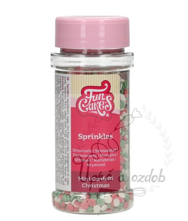 Vánoční cukrový mix - Mini Confetti Christmas