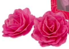 Čínská růže velký růžová 3ks