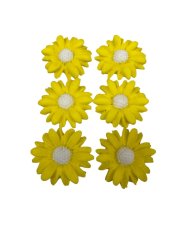 Fondánové kytičky Slunečnice (6ks)
