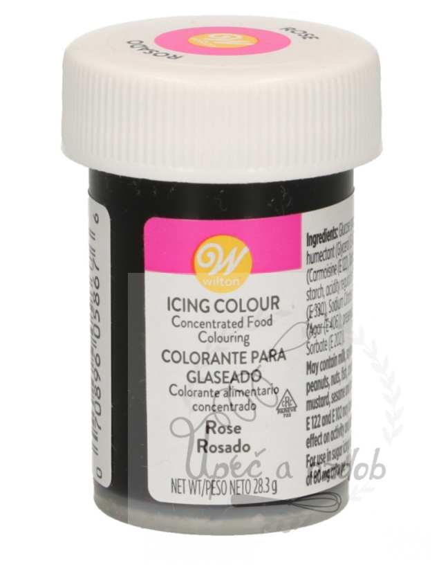Gelová barvy Wilton - Sytě růžová