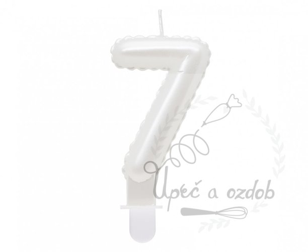 Svíčky bílé čísla - Svíčky bílé: 7