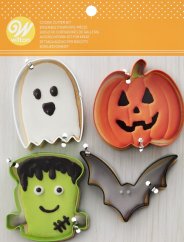 Vykrajovátka na Halloween barevná 4ks