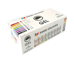 Sada gelových barev Food Colours (8 ks)