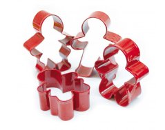 Vykrajovátek perníčková rodina - 4ks