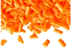 Čokoládové hobliny pomerančové - oranžové 50g