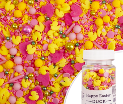 Cukrové zdobení - Happy easter duck 70g