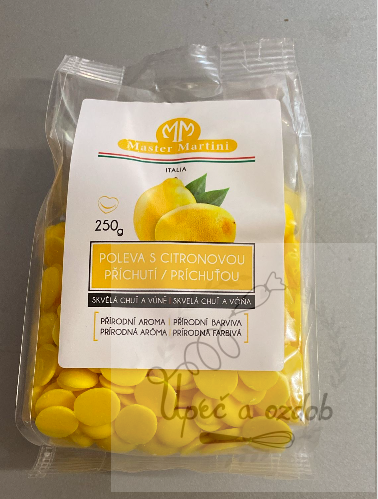 🍋 Master Martini Citronová poleva - 250 g