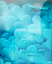 Jedlý papír – Modré pomněnky 10ks