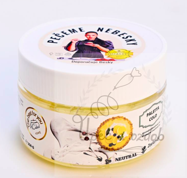 Farcitura - Zrcadlová poleva Paletta Cold Neutral (250 g) Farcitura - Zrcadlová poleva Paletta Cold Neutral (250 g)