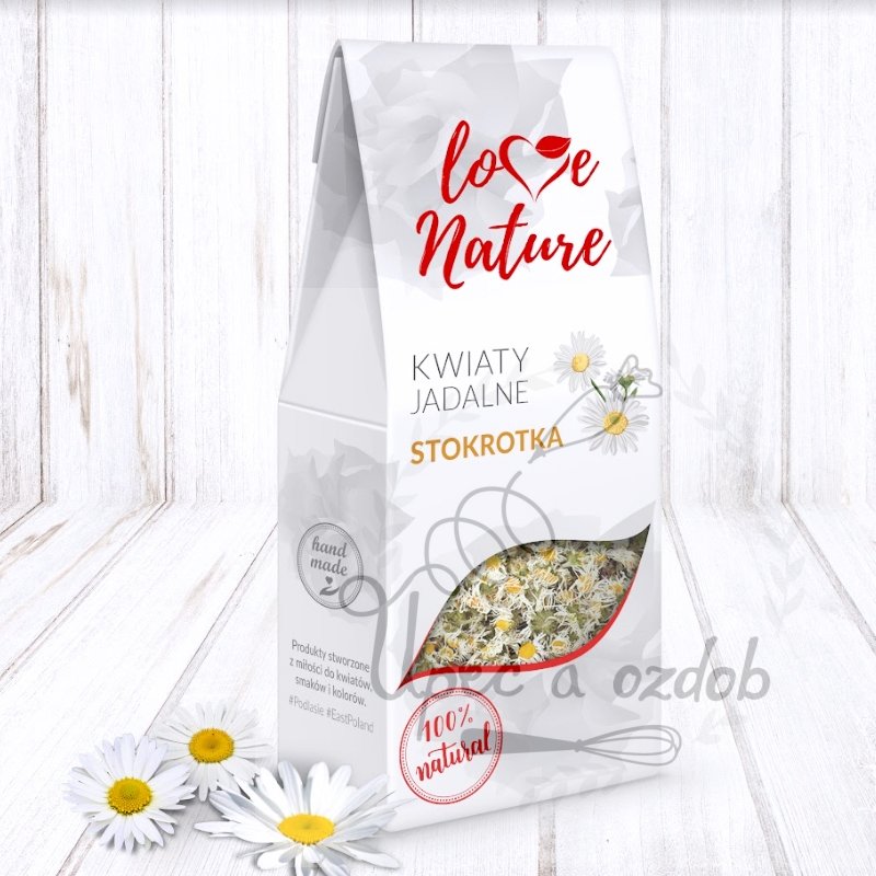 Jedlé květy - Sedmikrásky celé 15g Jedlé květy - Sedmikrásky celé 15g