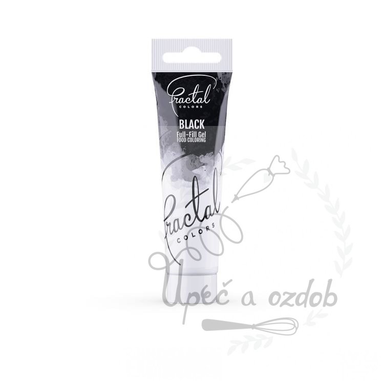 Gelová barva Fractal - Black (30 g) Gelová barva Fractal - Black (30 g)