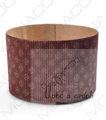 Forma Panettone vysoký pevná 500gr 1 papírová forma