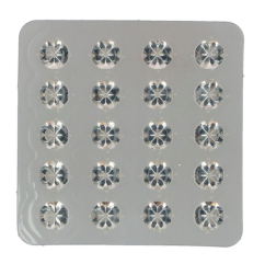 Diamanty želatinové čiré