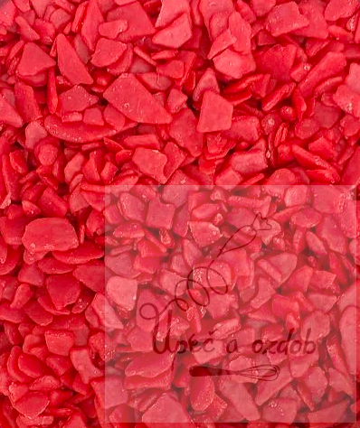 Šupiny z polevy – červené