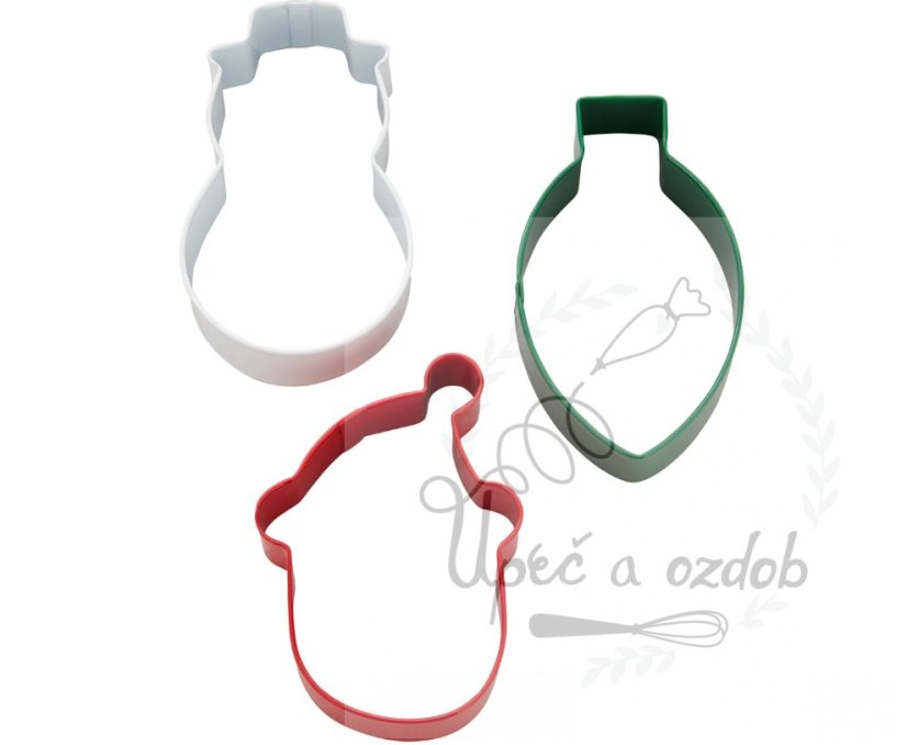 Wilton vánoční vykrajovátka - 3 ks