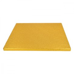 Tác pod dort FunCakes pevný - Zlatý 30,5x30,5 cm