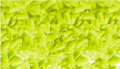 Čokoládové hobliny limetkové - jasně zelené 50g