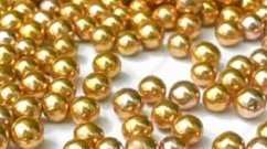 Cukrové kuličky velikosti I - zlaté